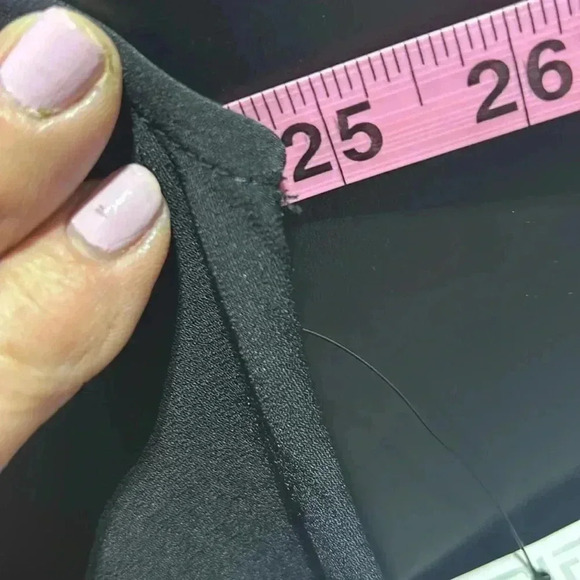 Liz Claiborne Career cap sleeve,round neck/V-neck tie, tank/shell top - Picture 8 of 11